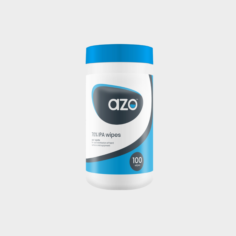 Azo 70% IPA Anti-bacterial Wipes