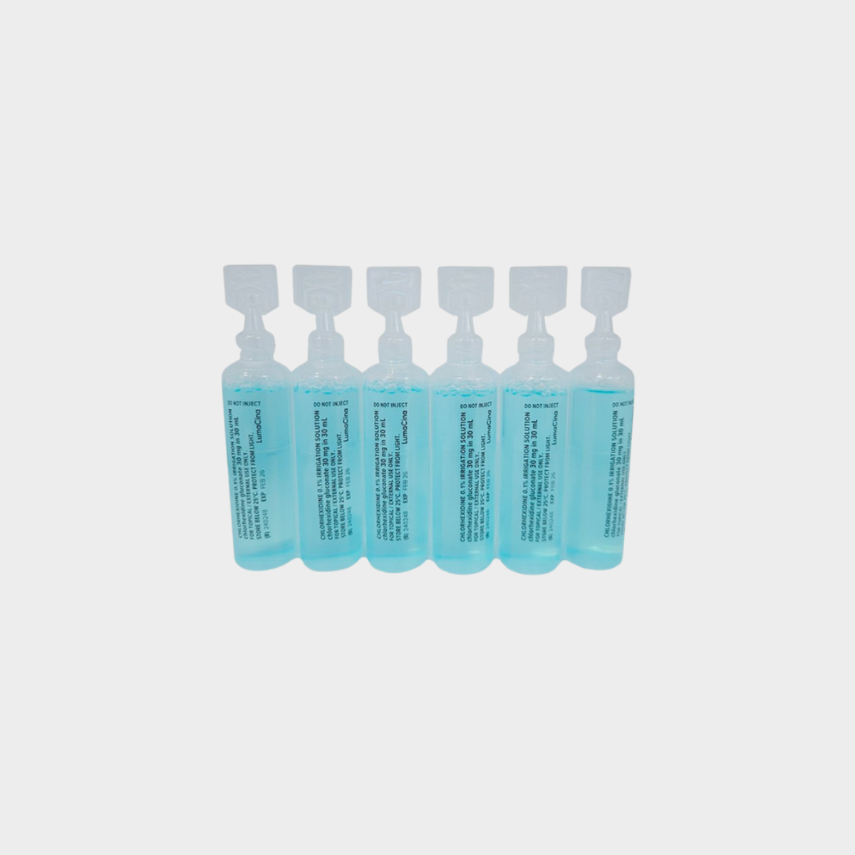 Chlorhexidine Irrigation Solution 0.1% 30ml Steritube Ampoules